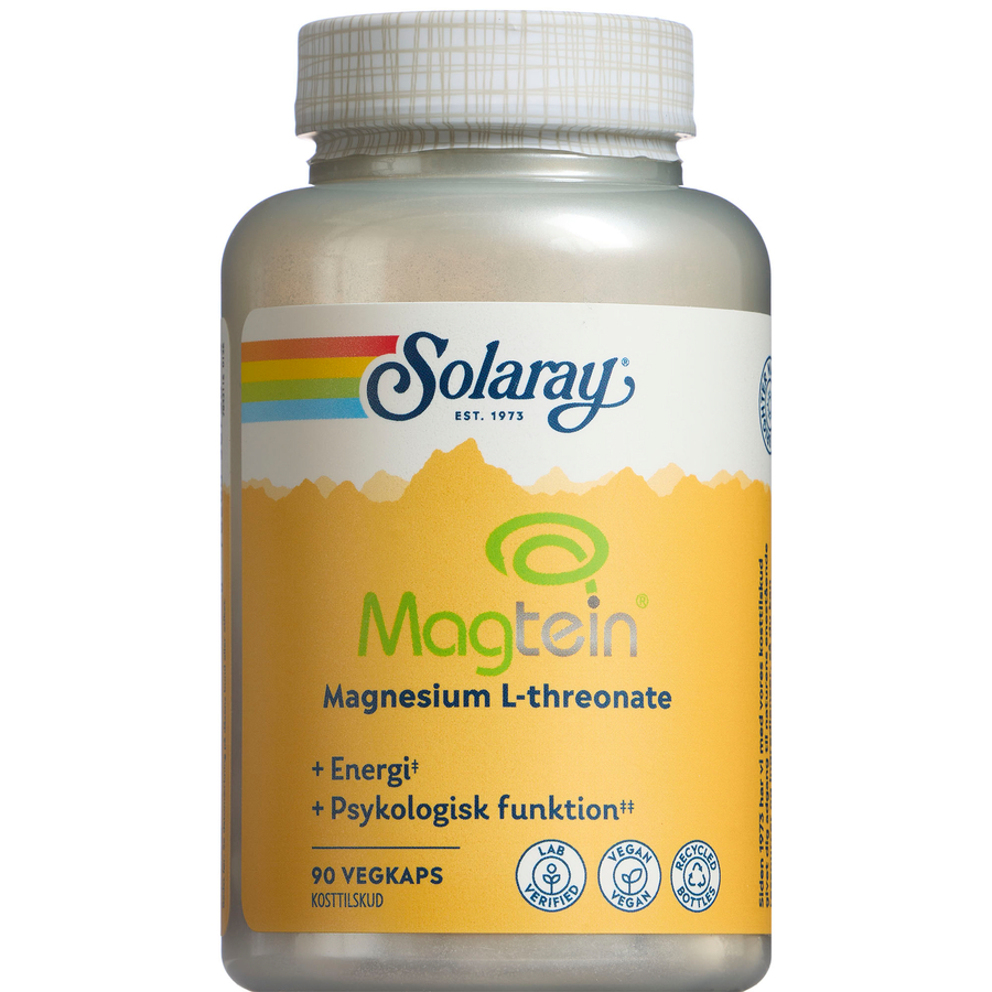 Solaray Magnesium L-Threonate Kosttilskud 90 stk