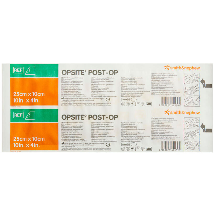 OPSITE POST-OP 25 x 10 cm.