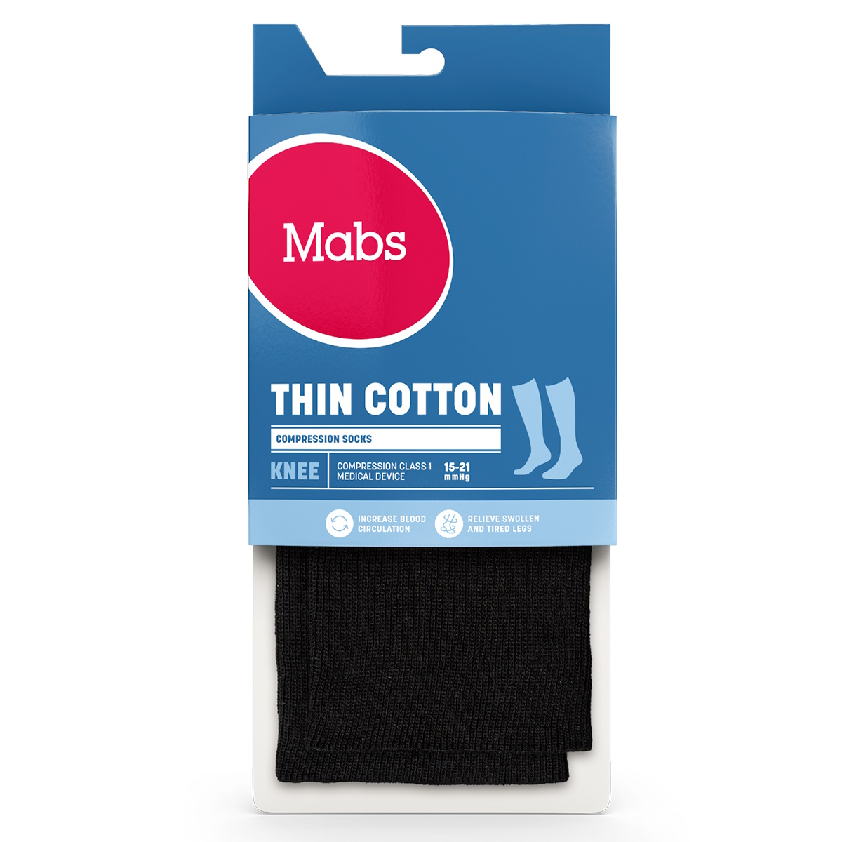 Mabs Thin Cotton Knee Sort Small