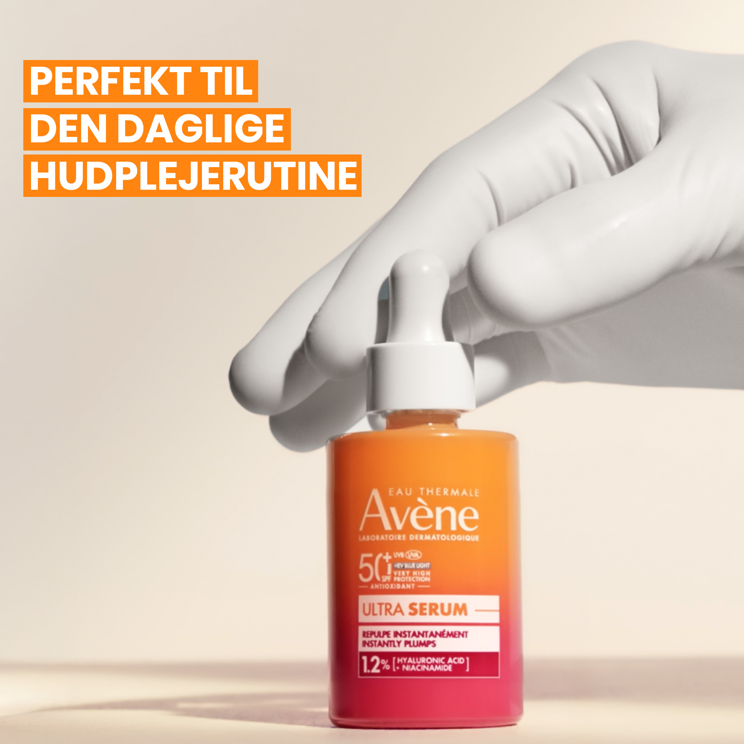 Avène Ultra Serum Instantly Plumps SPF50+