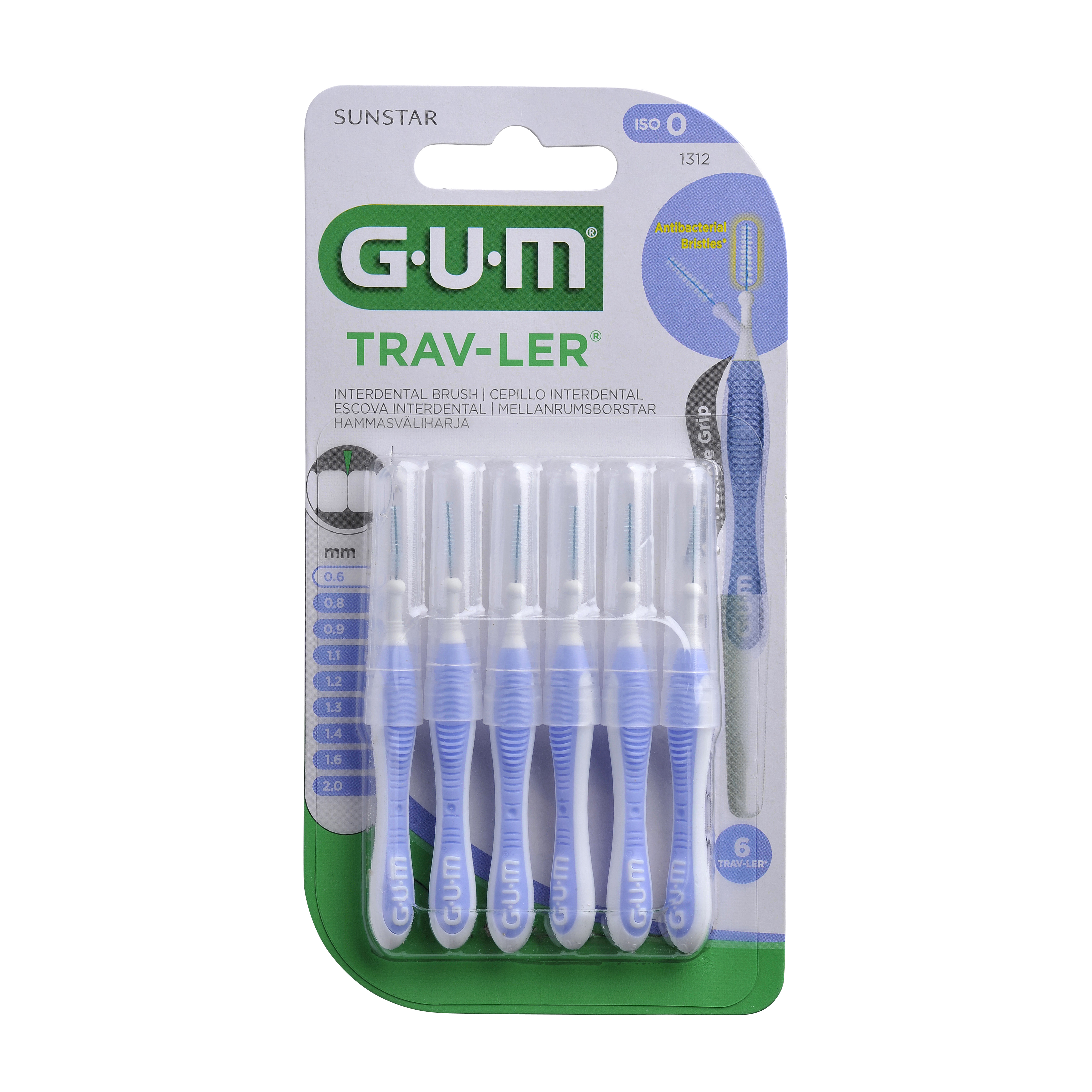 Gum Travler Mellemrumsbørste 1312G