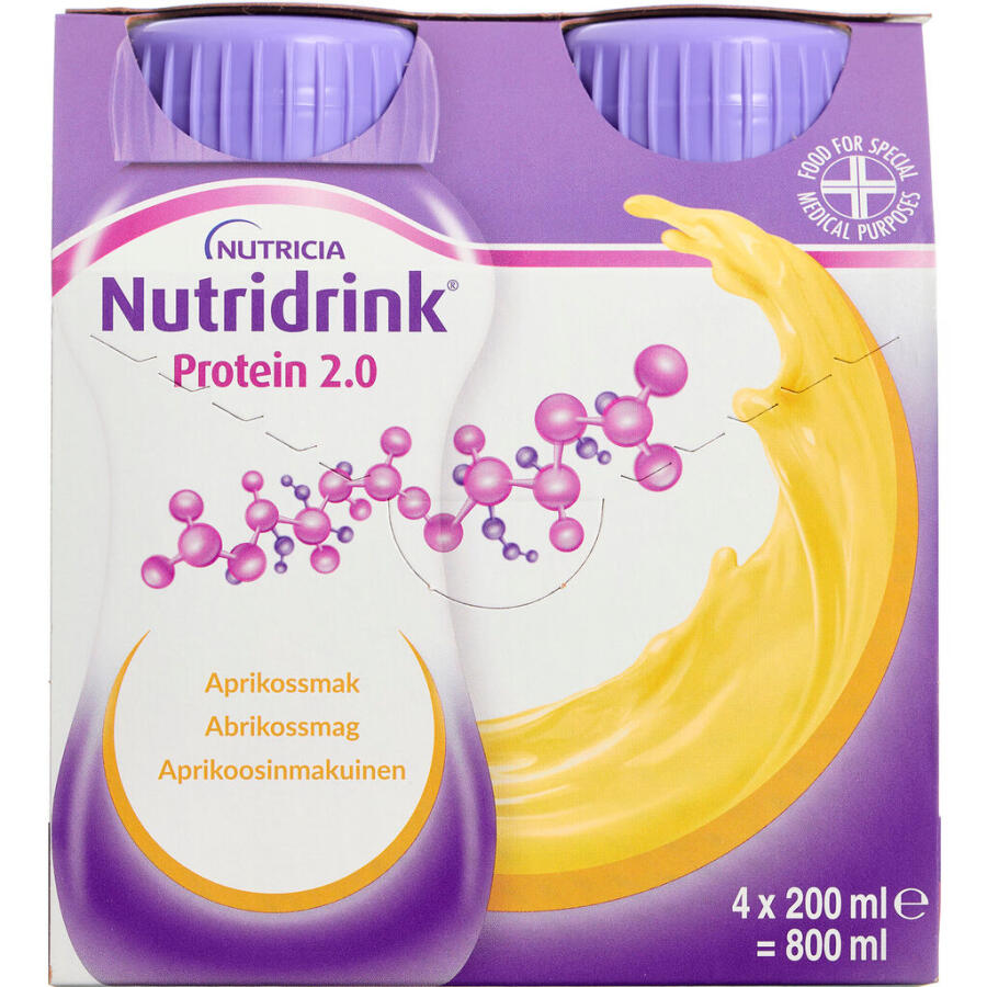 Nutridrink Protein 2.0 Abrikos