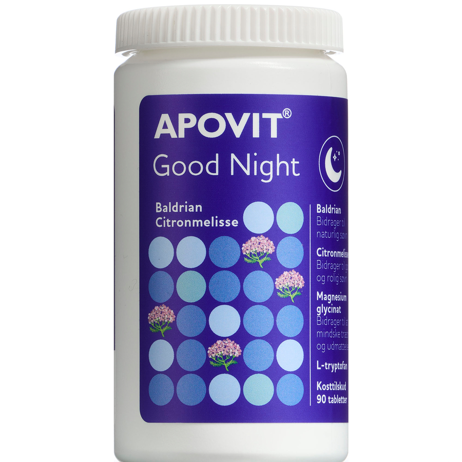 Apovit Good Night Kosttilskud 90 stk