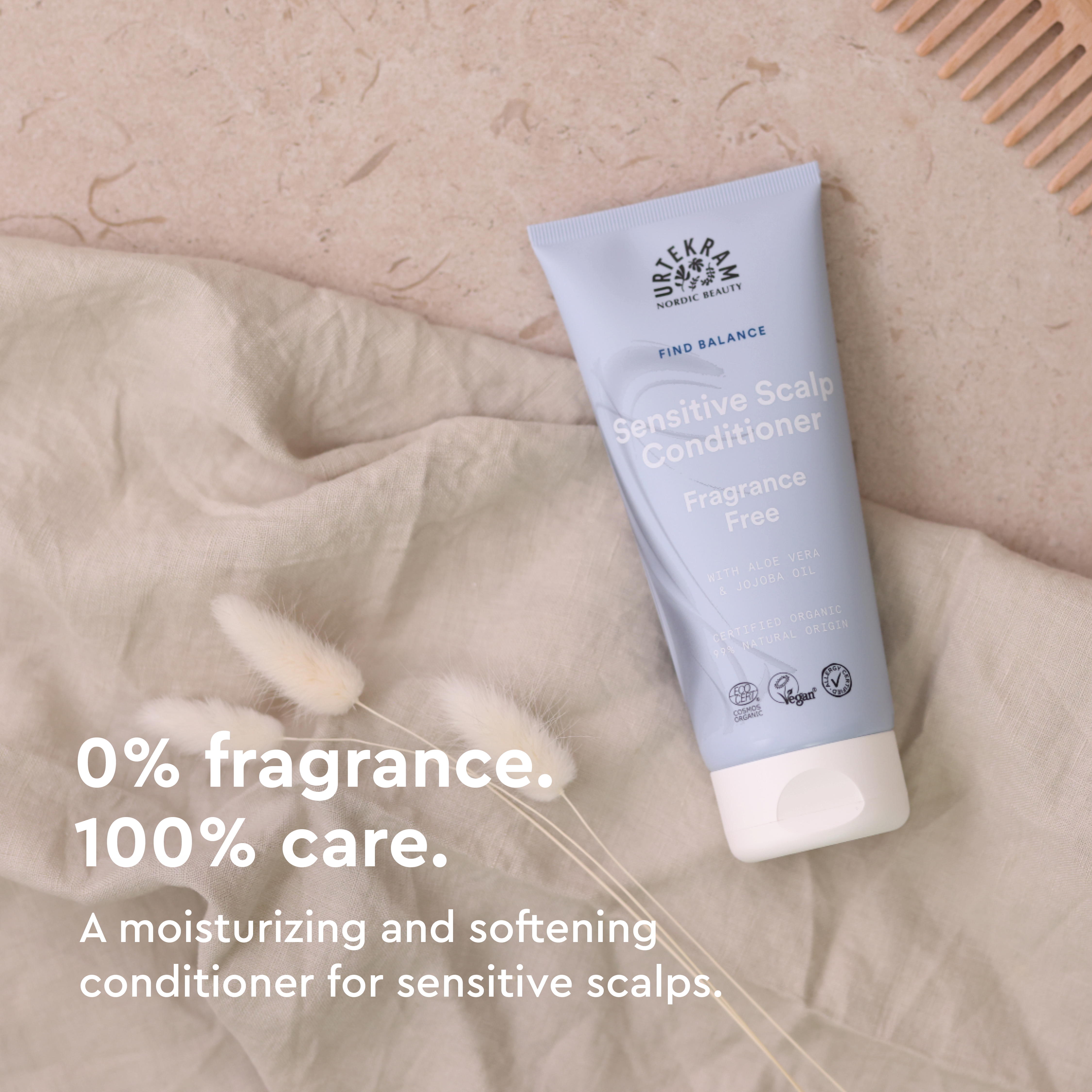 Urtekram Beauty Sensitive Skin Fragrance Free Conditioner