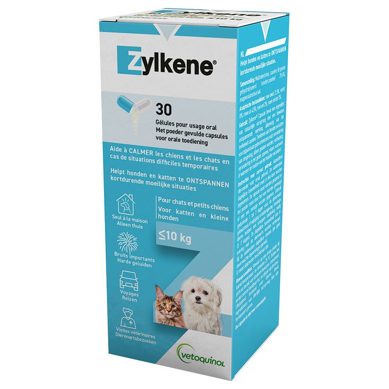 Zylkene Til Hunde Og Katte MAX 10 kg Kapsler
