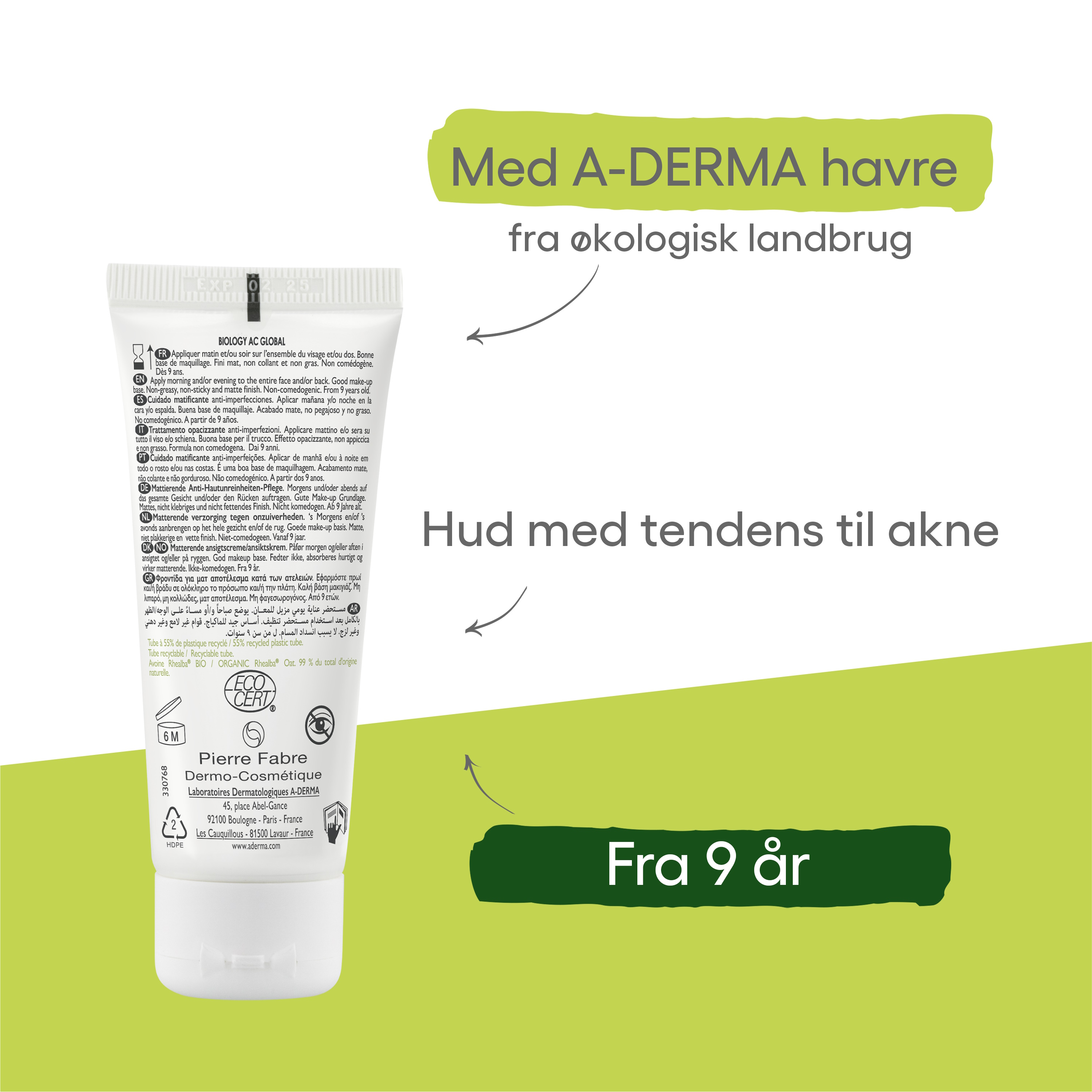 A-Derma Biology AC Global Mattifying Care