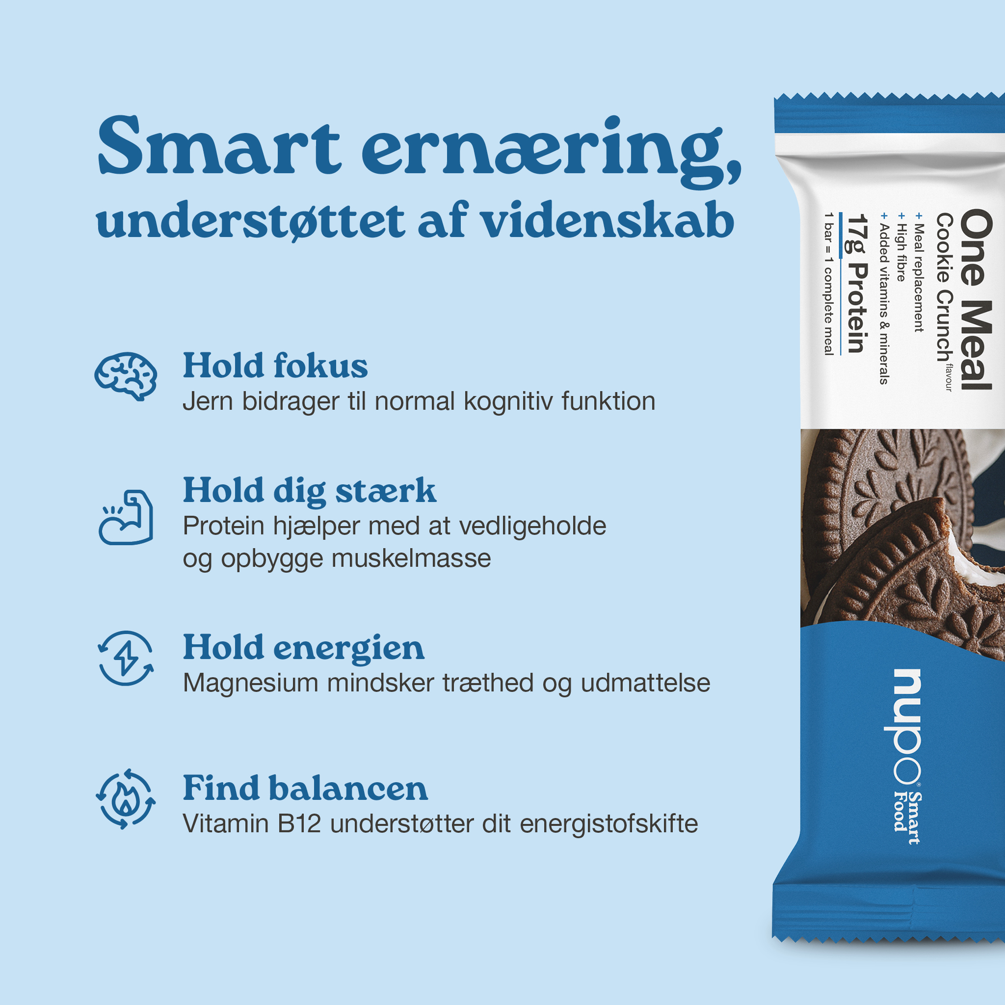 Nupo One Meal Bar Cookie Crunch