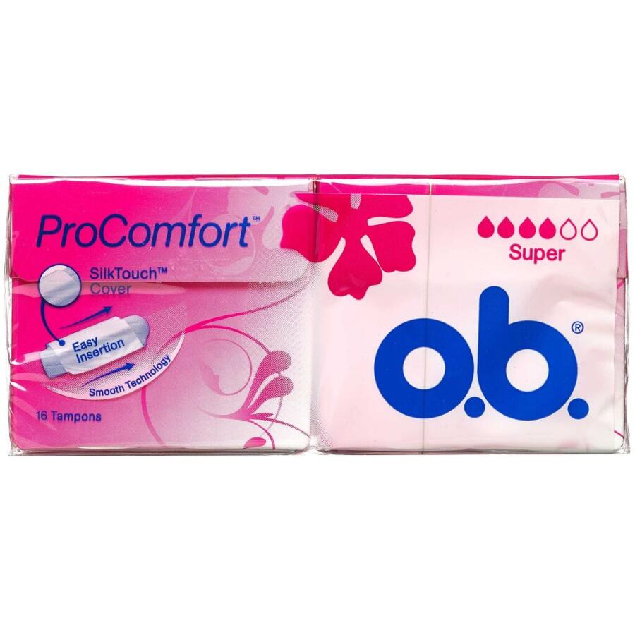 O.B Pro Comfort Tamponer Super