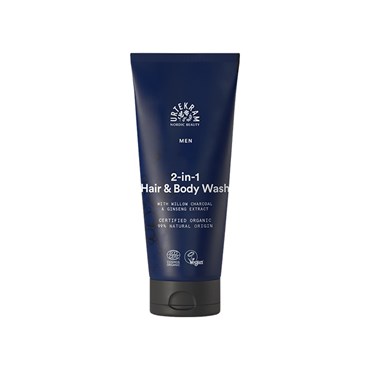 Urtekram Beauty 2-in 1 Hair & Body Wash for Men
