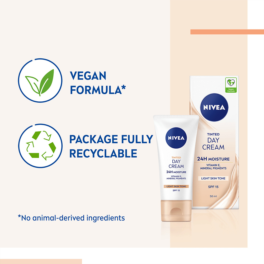 NIVEA Tinted Day Cream Light SPF 15