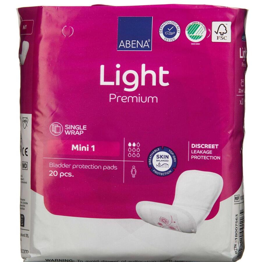 Abena Light Mini 1 Premium Pink