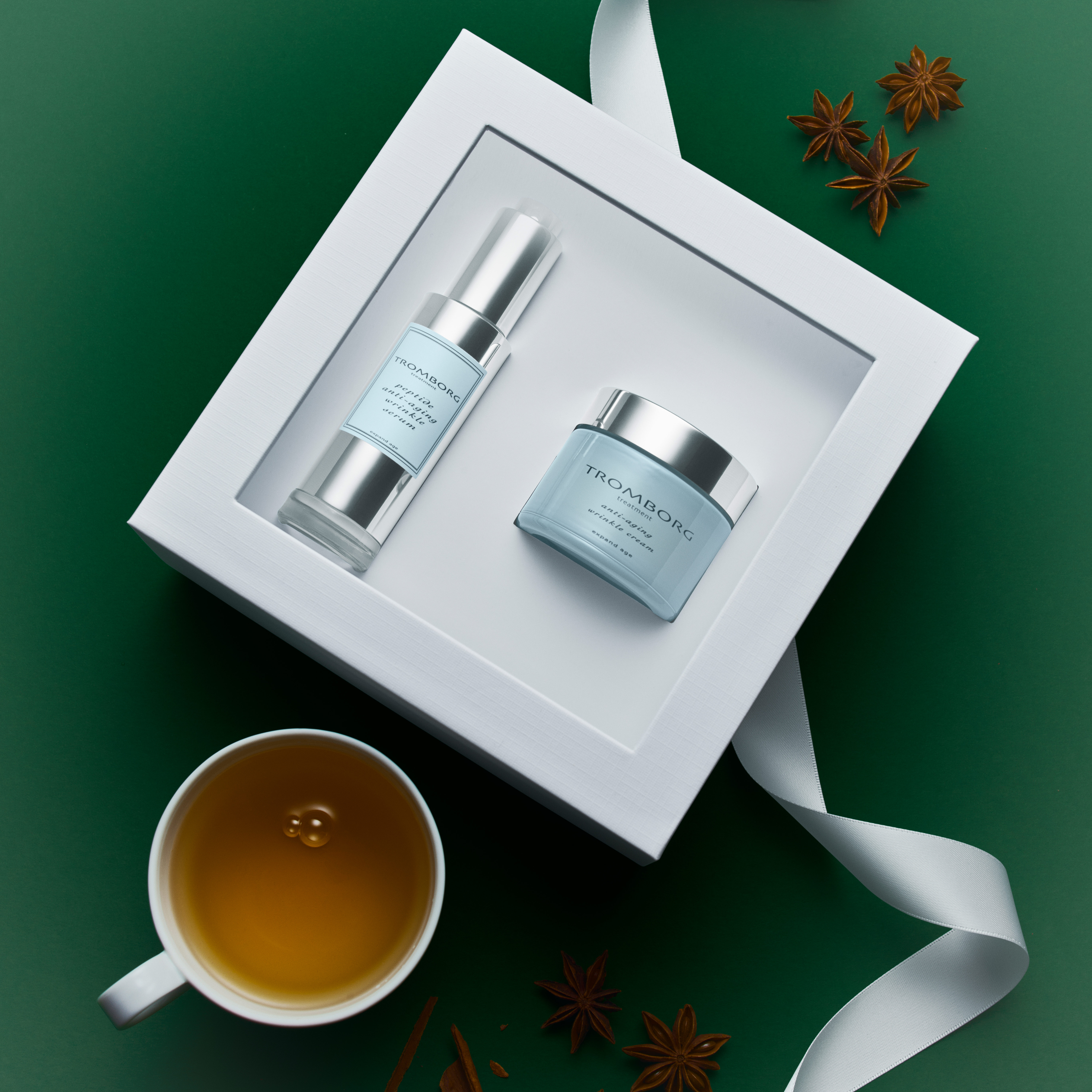 Tromborg Anti-Aging Wrinkle Cream & Serum Gaveæske