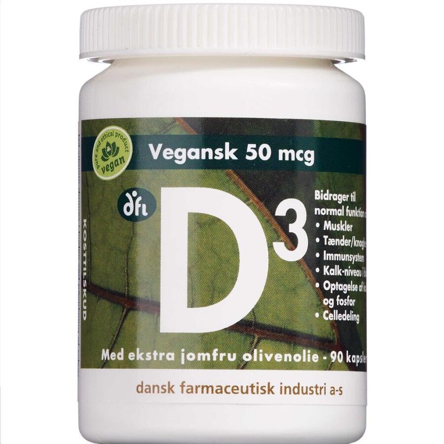 D3 Vegansk 50 mikg