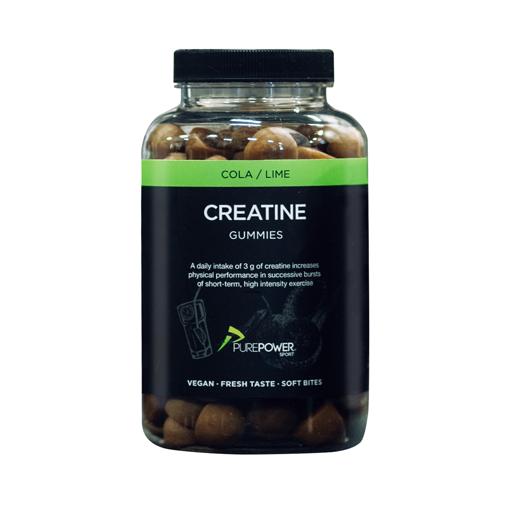Pure Power Kreatin Gummies Cola/Lime
