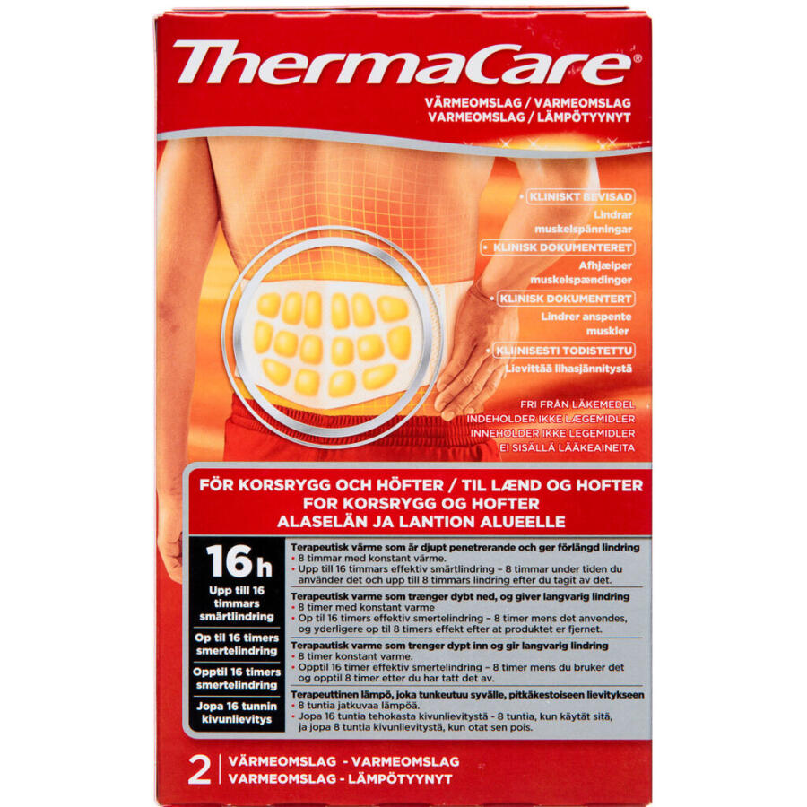 ThermaCare Til Lænderyg & Hofte