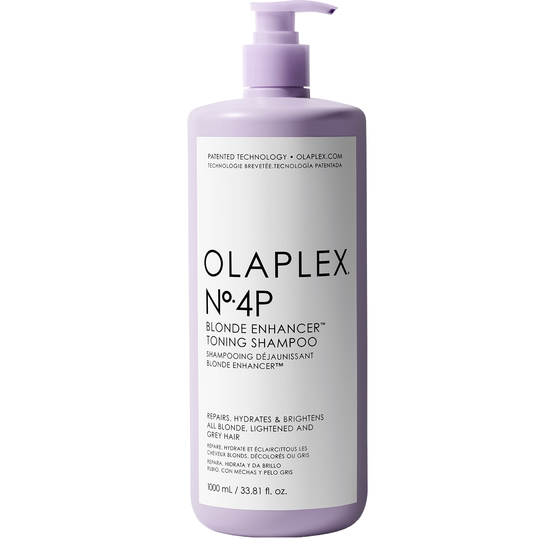 Olaplex No.4P Blond Enhancer Toning Shampoo Purple