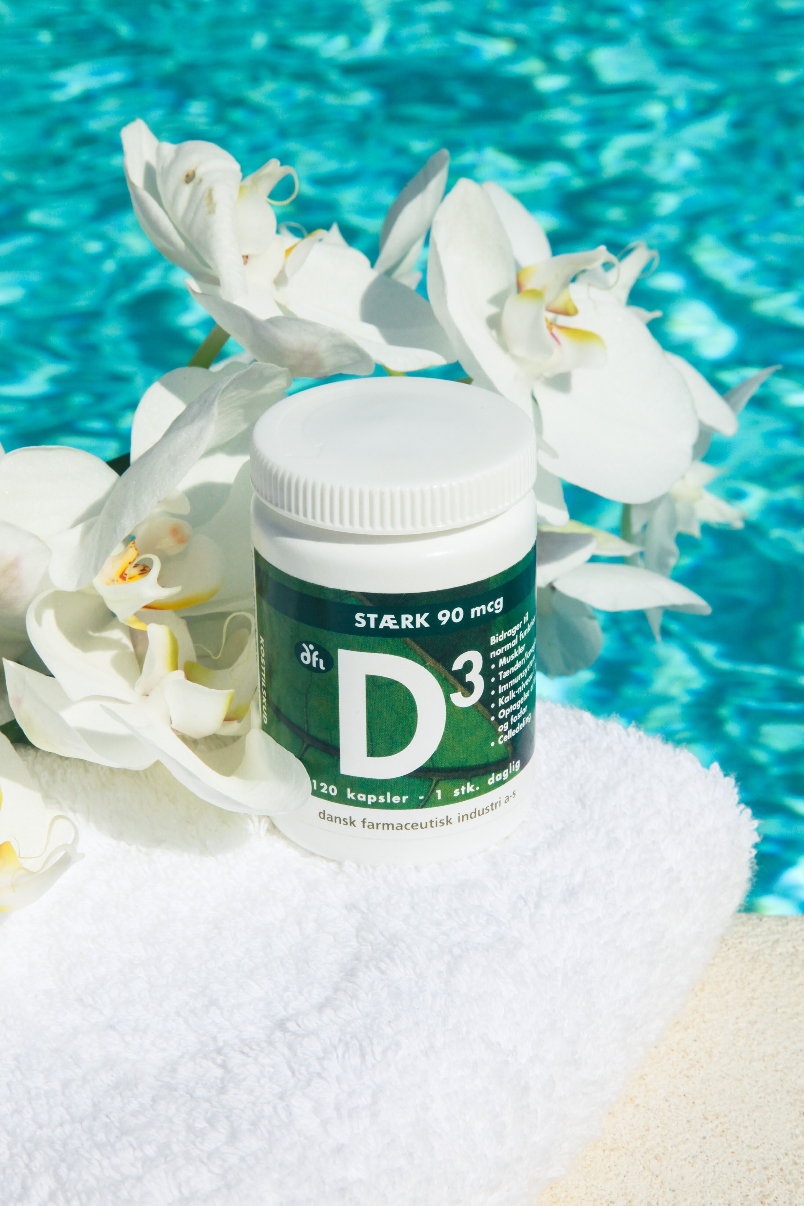 D3-vitamin Stærk Kapsler 90 mcg