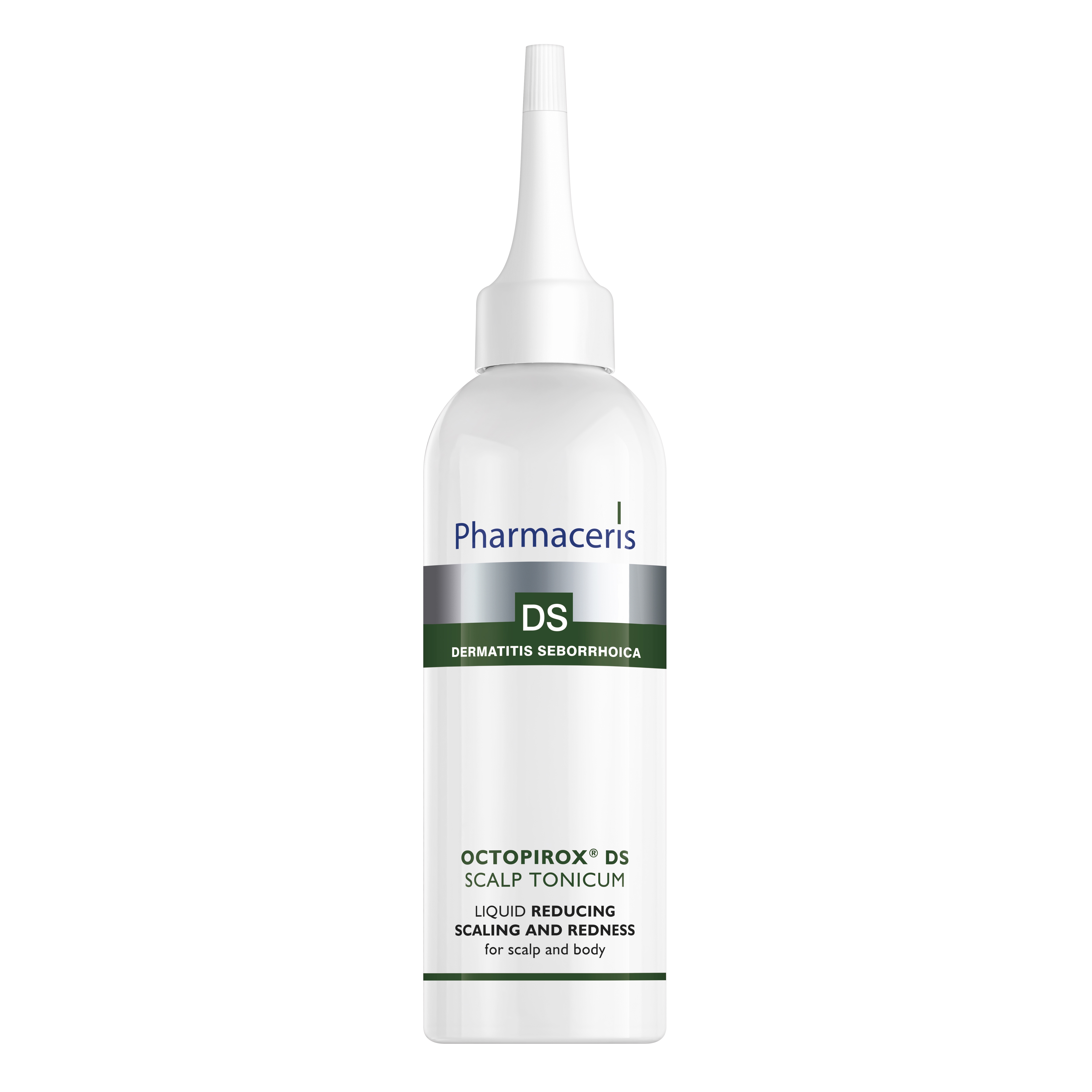 Pharmaceris DS OCTOPIROX Scalp Toner til reduktion af skæl og rødhed - Til hovedbund og krop