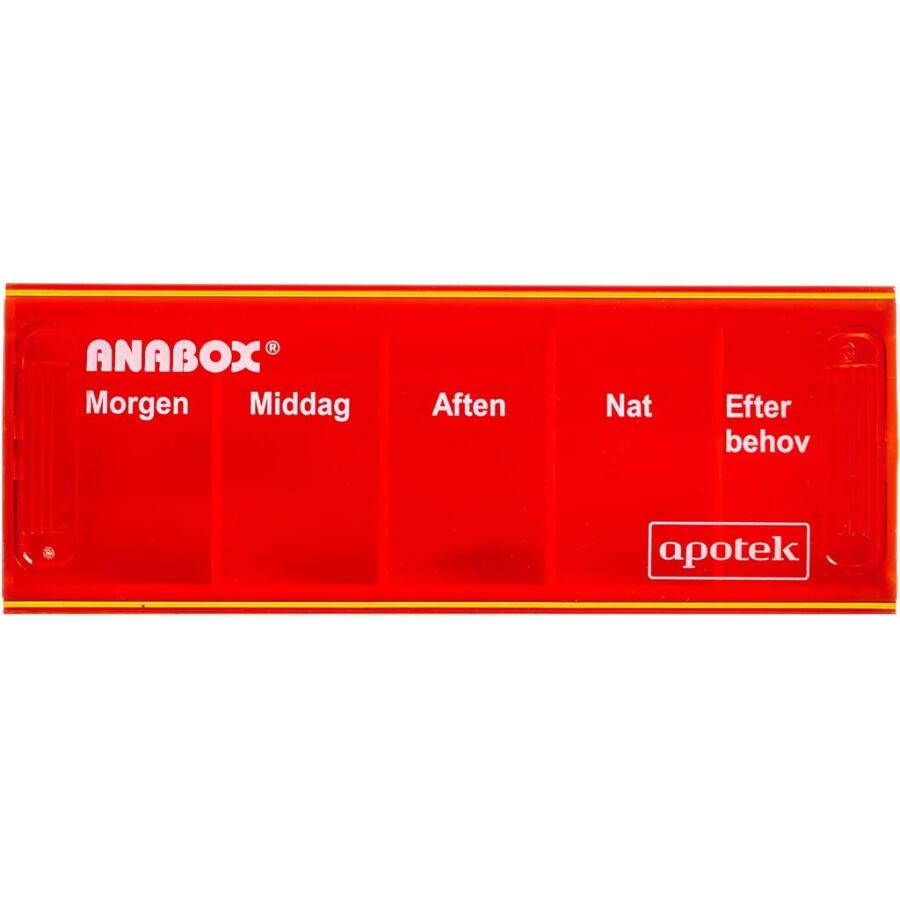 Anabox Doseringsæske Daglig assorteret