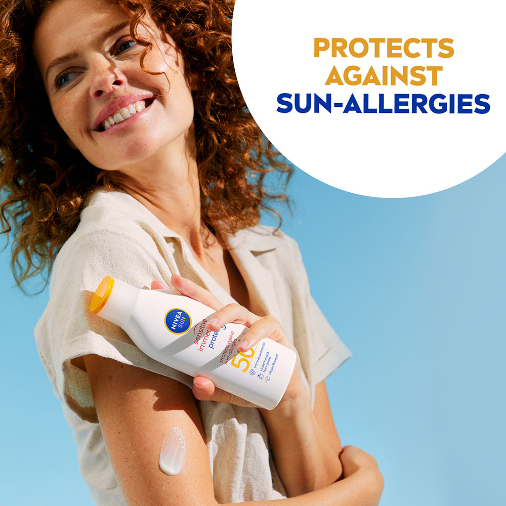 NIVEA Sensitive Immediate Protect Sun-Allergy Lotion SPF 50+