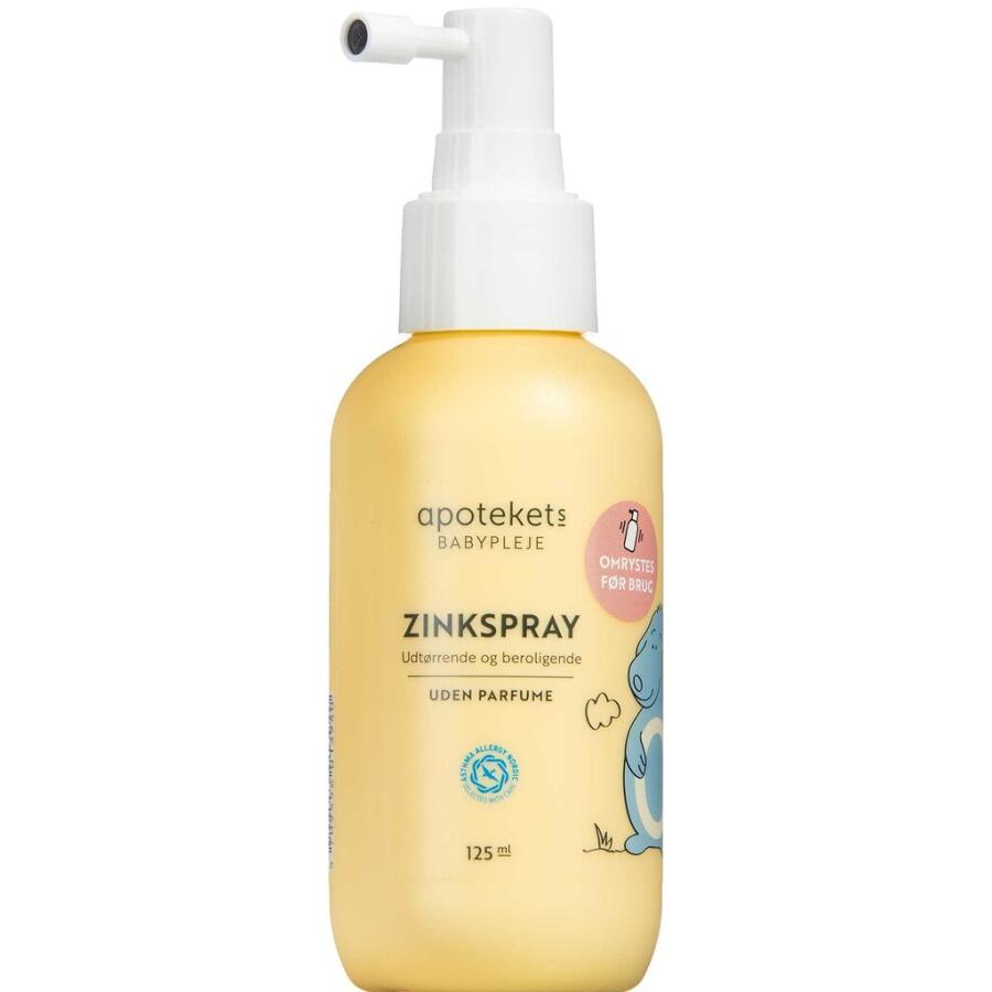Apotekets Babypleje Zinkspray uden parfume