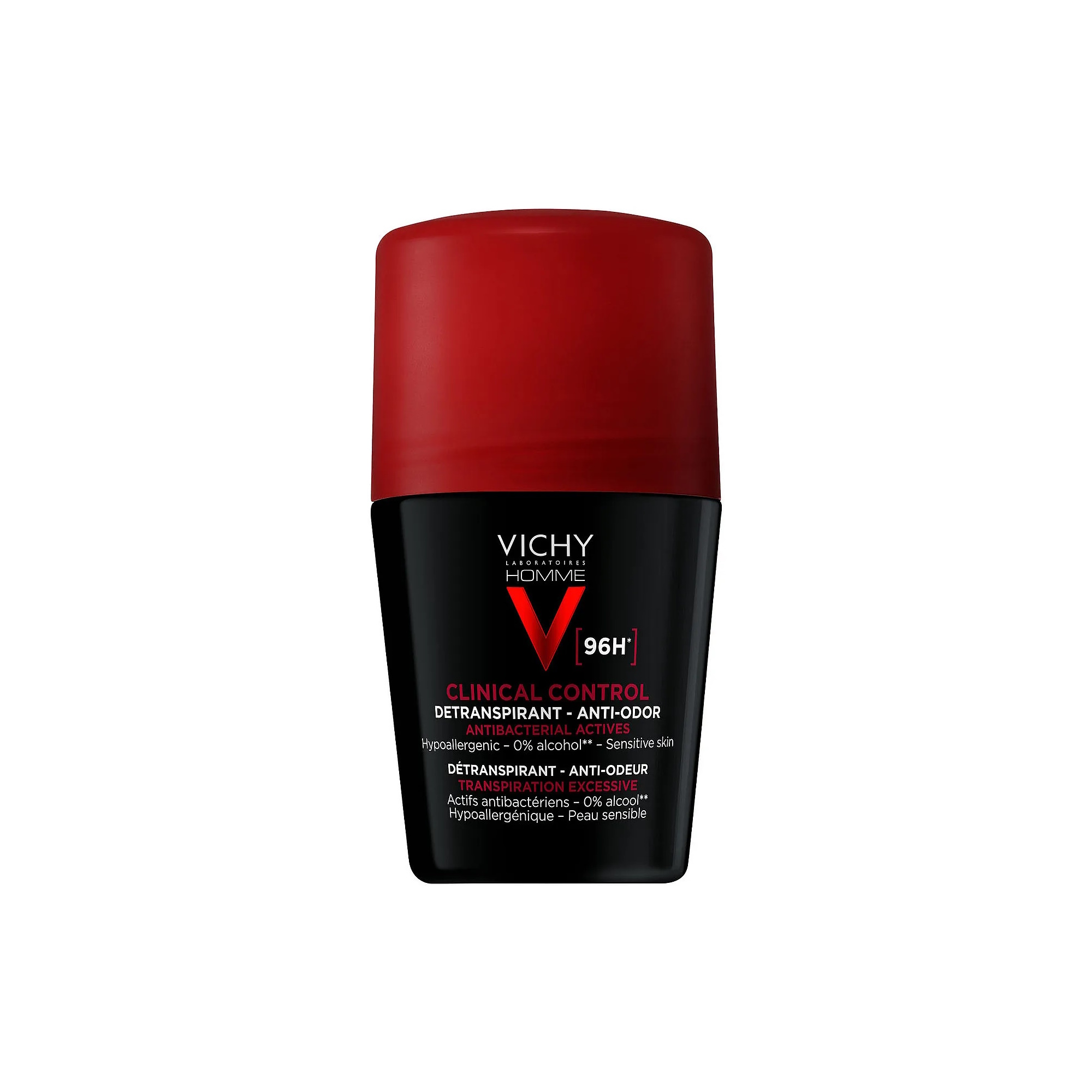 Vichy Homme 96H Clinical Control Roll-On