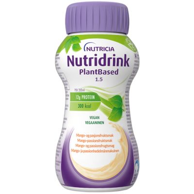 Nutridrink PlantBased Mango/Passionfrugtsmag