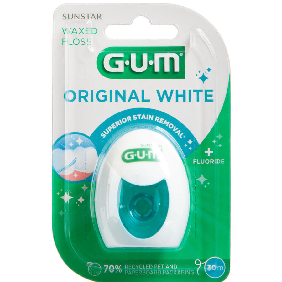 Gum Original White Tandtråd