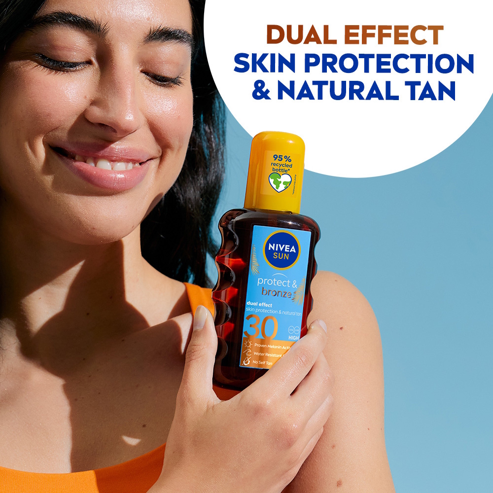 NIVEA Protect & Bronze Oil SPF 30
