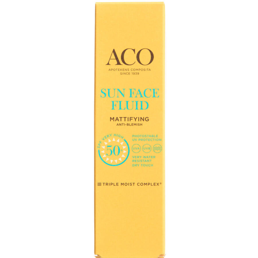 ACO Sun Face Fluid Mattifying SPF 50 U/Parfume