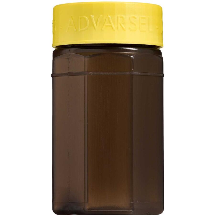 Kanylebeholder Ottekantet 0,5 L Med Gult Låg