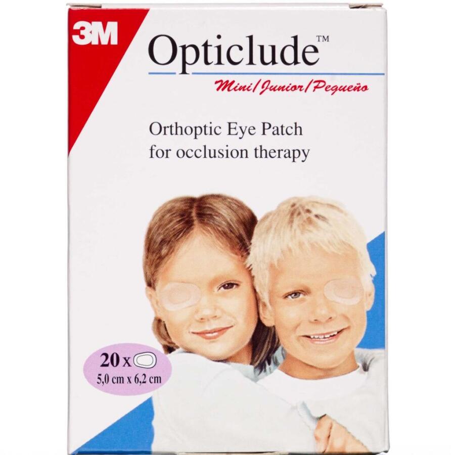 Opticlude Skeleplaster Mini 5x6,2 cm