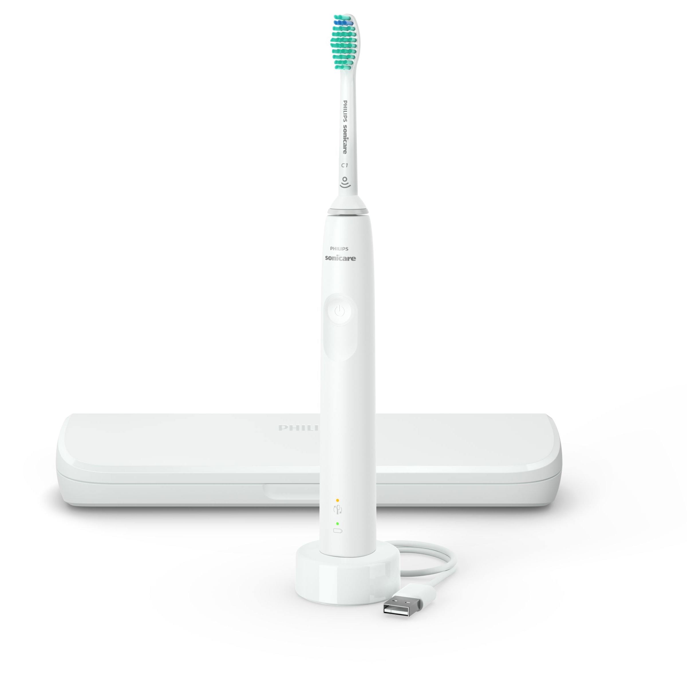 Philips Sonicare 3100 Series Sonisk Tandbørste - Hvid