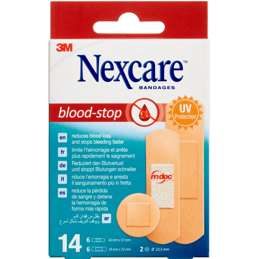 3M Nexcare Blood-Stop Plaster Assorteret