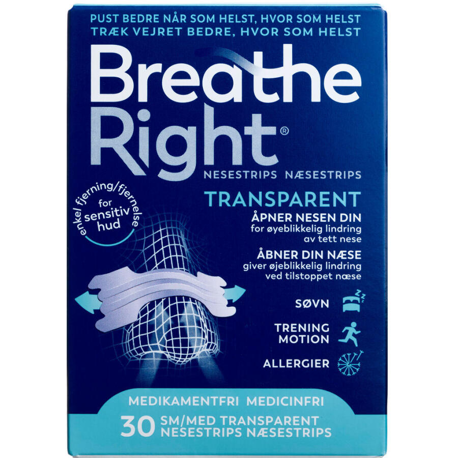 Breathe Right Næsestrips