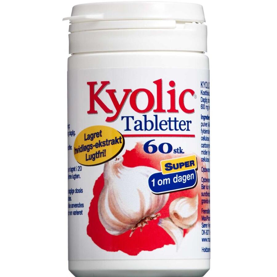 Kyolic 1 Om Dagen Tabletter 600 Mg