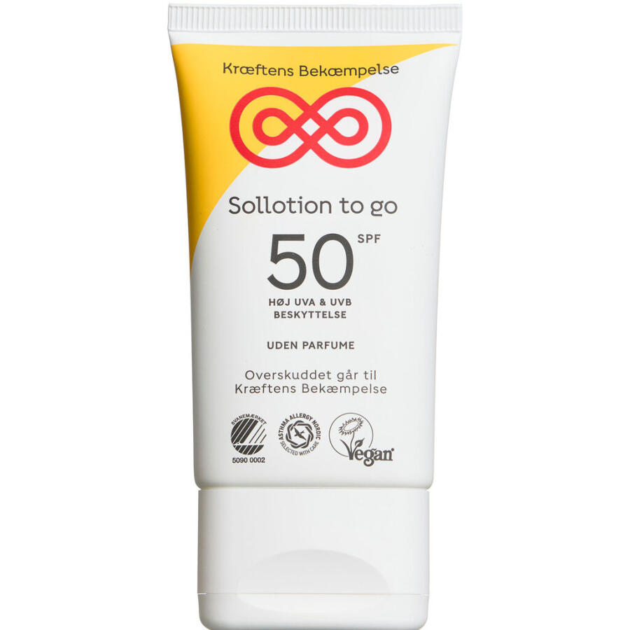 Kræftens Bekæmpelse Sollotion SPF 50 To Go