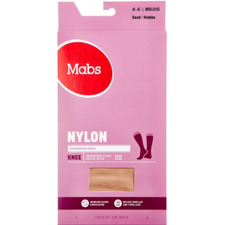 Mabs Nylon Cotton Knee Wide Sand Large