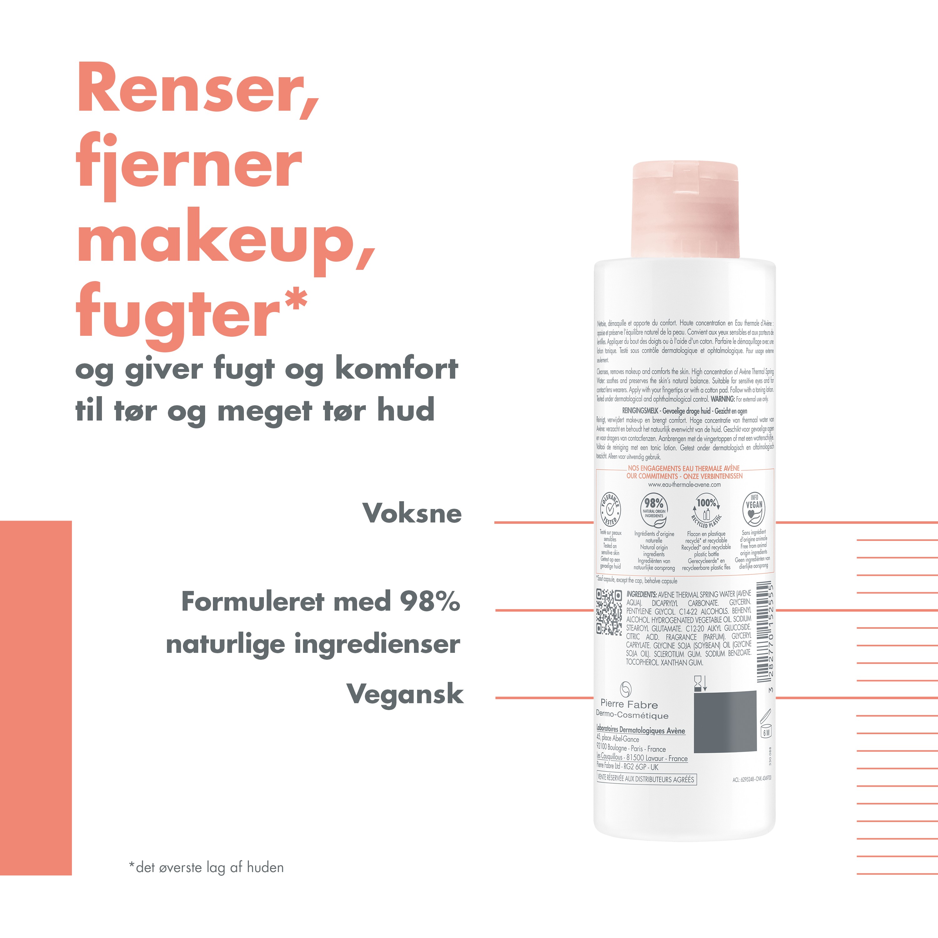 Avène Gentle Milk Cleanser