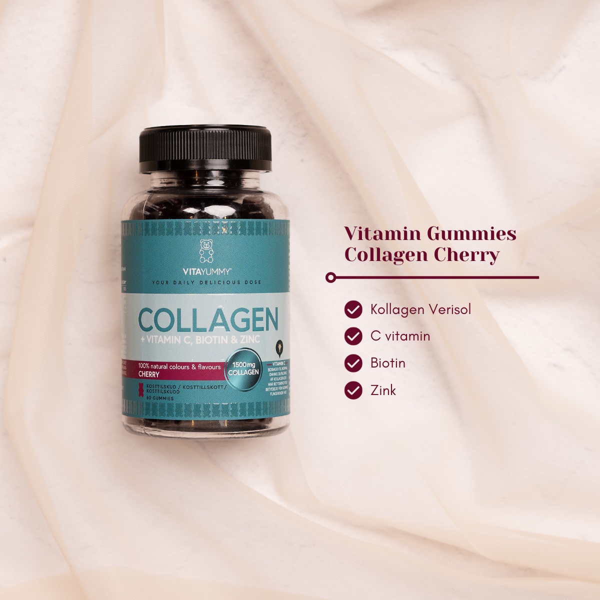 VitaYummy Collagen, Cherry