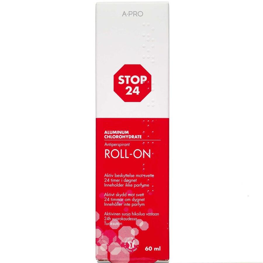Stop 24 Antiperspirant Roll On