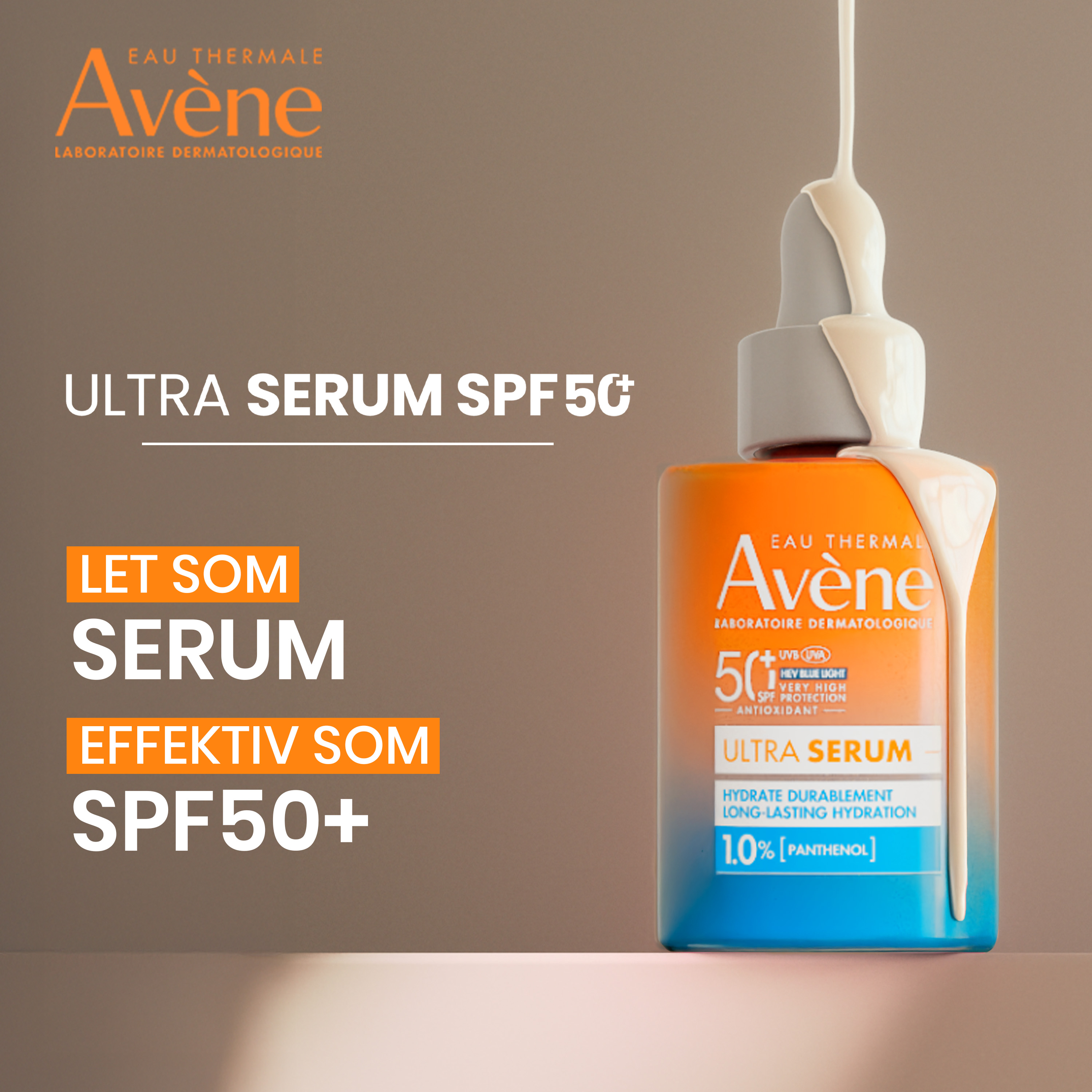 Avène Ultra Serum Long-Lasting Hydration SPF50+