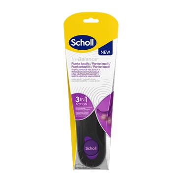 Scholl Med Insoles Plantar Fasciitis Str. S
