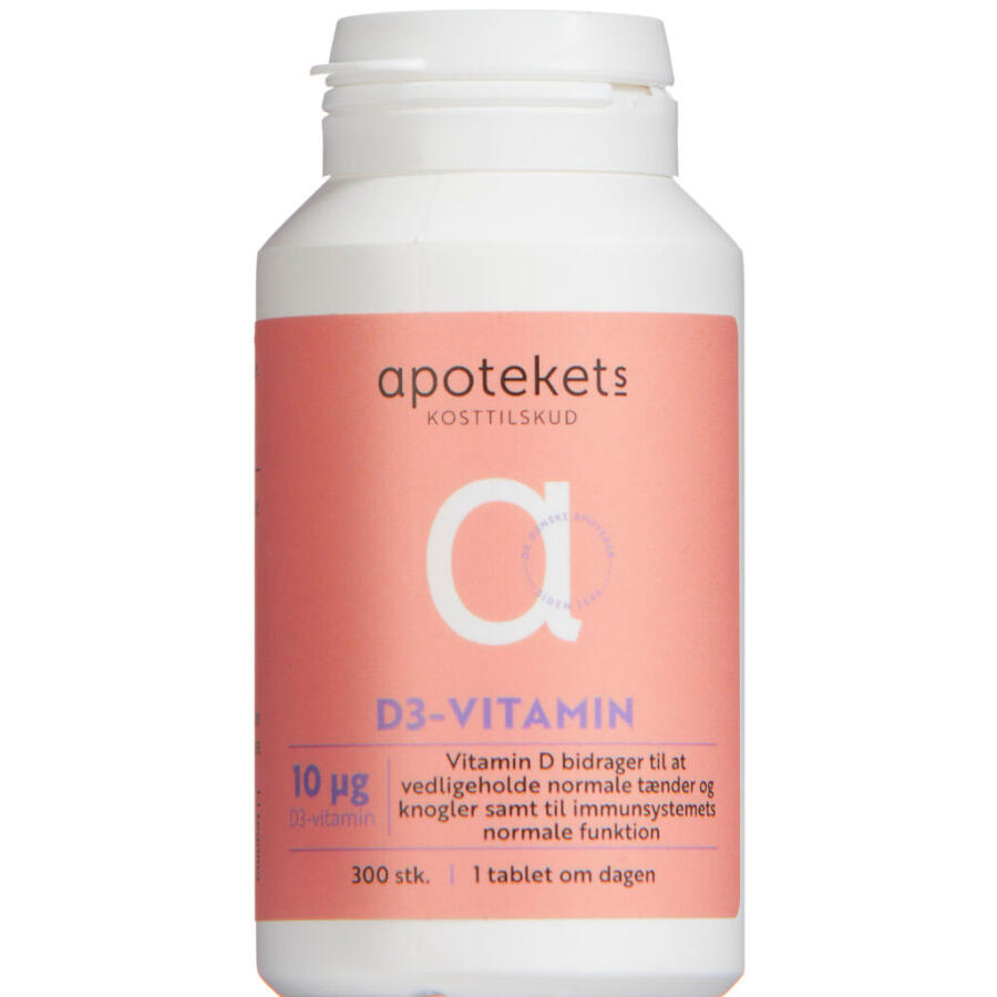 Apotekets D3-vitamin 10 mikg