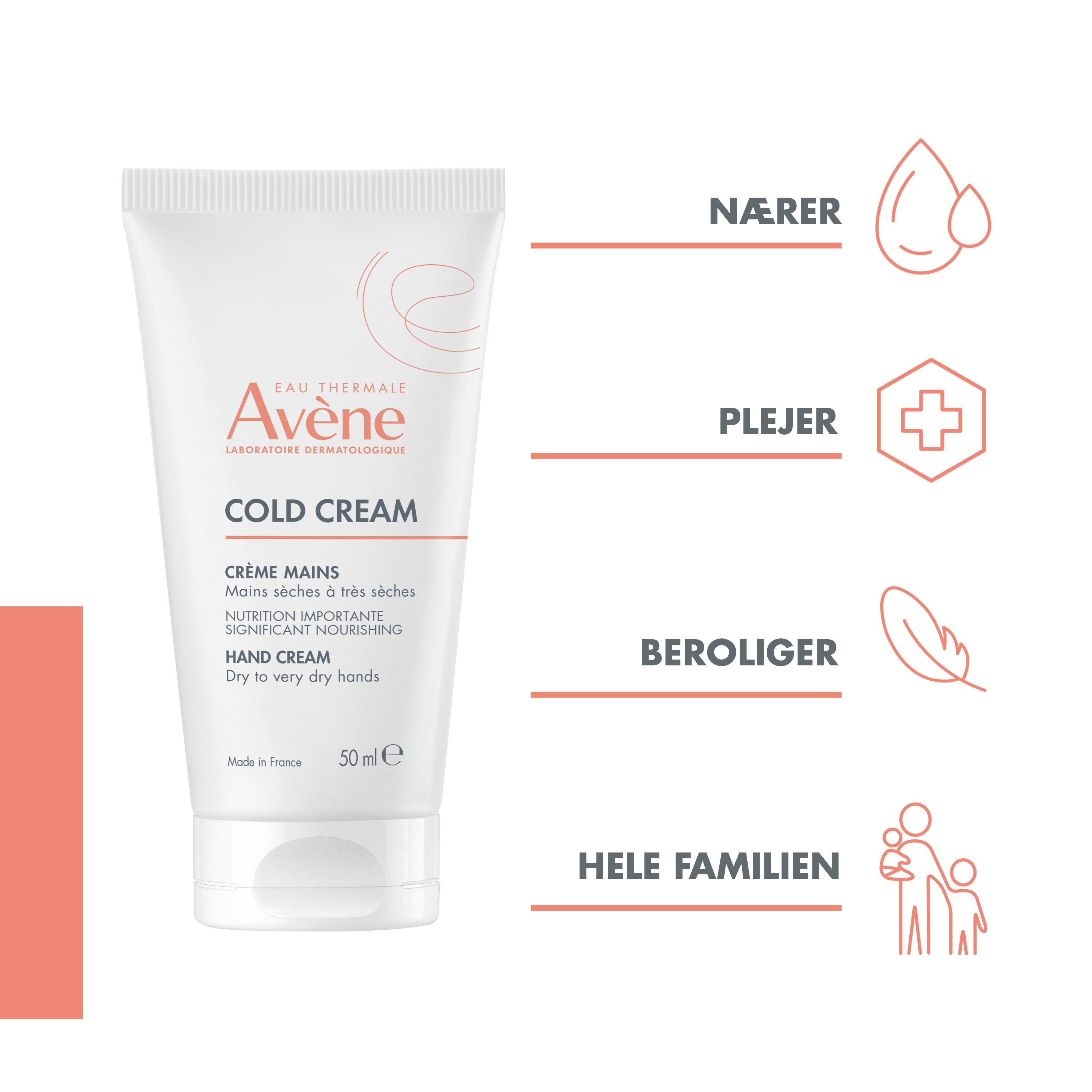 Avène Cold Cream Hand Cream DUO