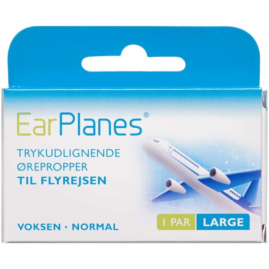 EarPlanes Large Trykudlignende Ørepropper