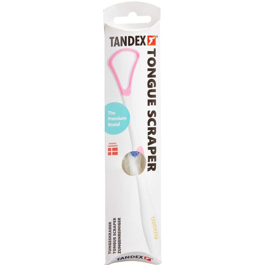 Tandex tungeskraber assorteret farve