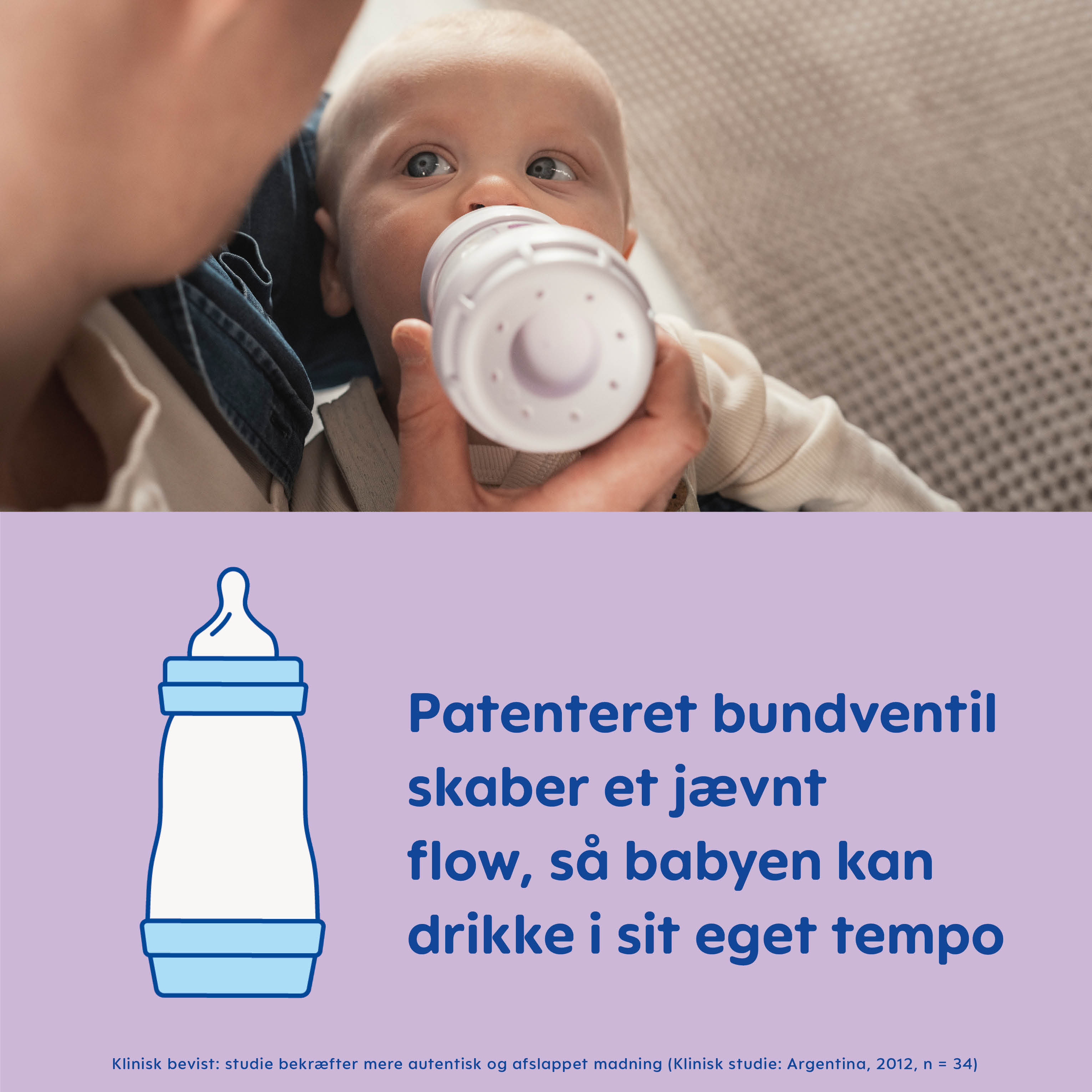 MAM Anti-Colic Sutteflaske assorterede farver