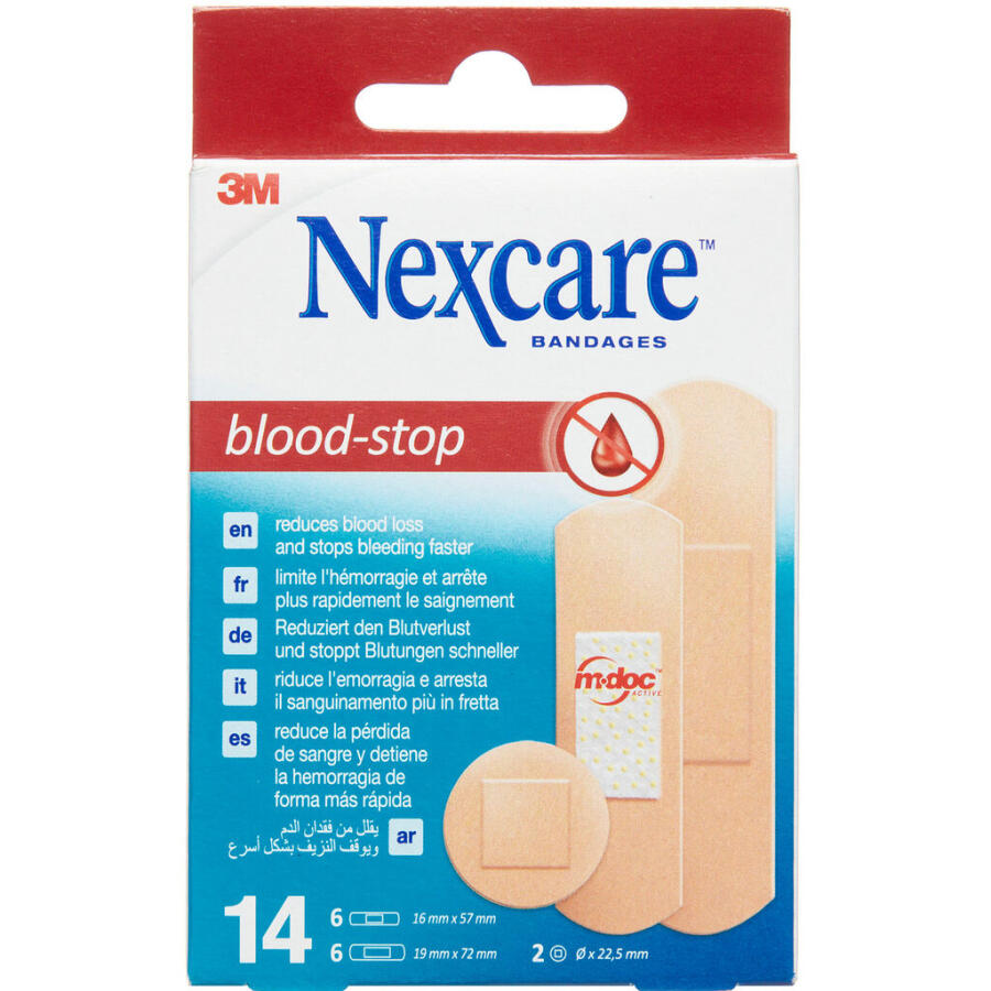 3M Nexcare Blood-Stop Plaster Assorteret