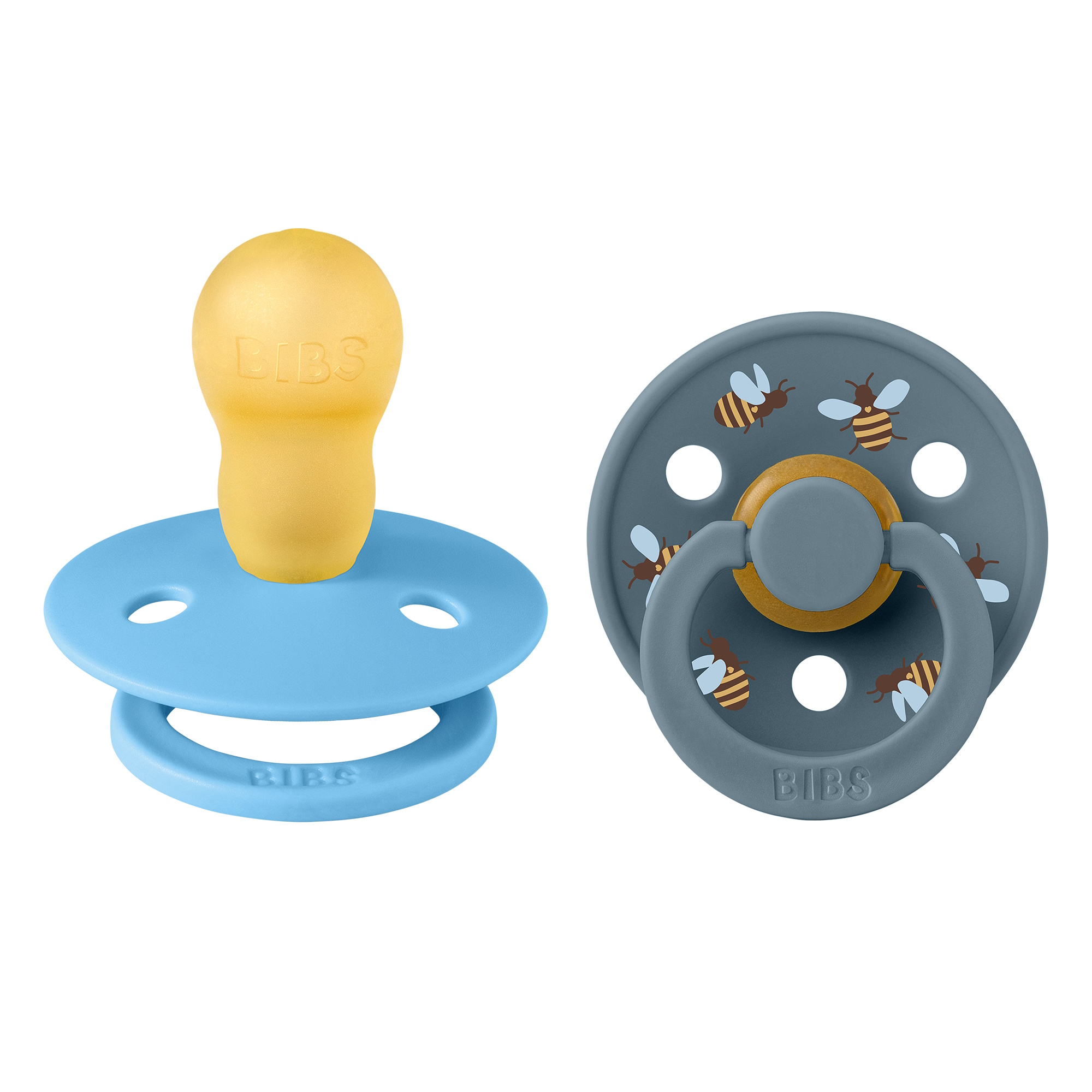 BIBS Pacifier Studio Colour 2-pak Bumblebee Breeze Mix Size 3